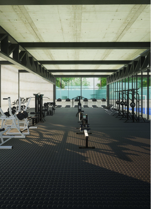 Render Verticale Bagnoli Sports Hub